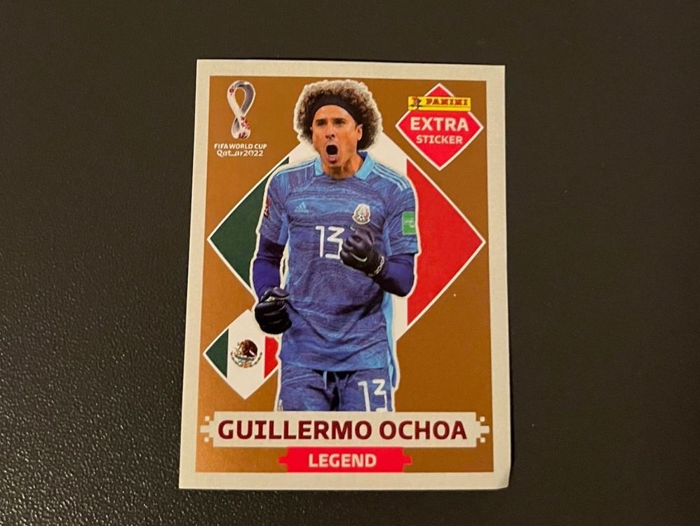 Panini Qatar Extra Sticker Guillermo Ochoa Bronze Acheter Sur