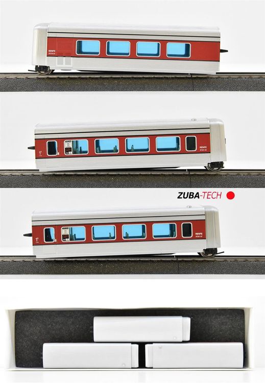 Electrotren 3x Personenwagen Talgo Renfe Acheter Sur Ricardo