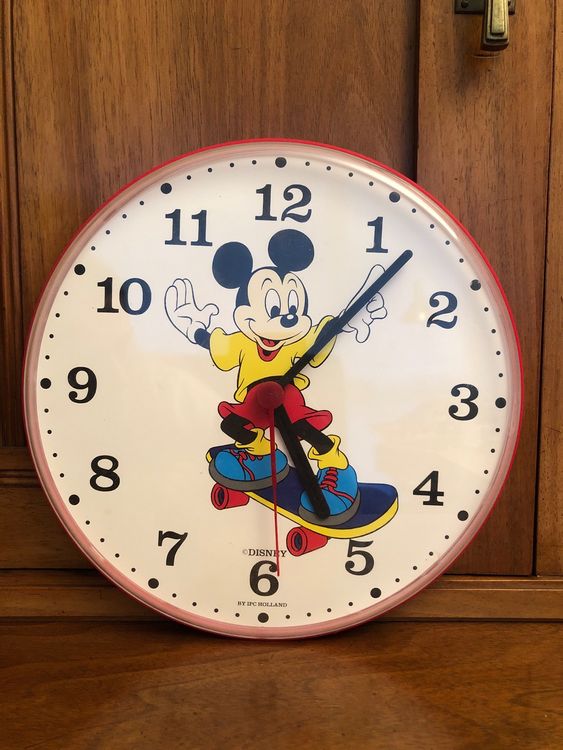 Mickey Maus Wanduhr Disney Kaufen Auf Ricardo