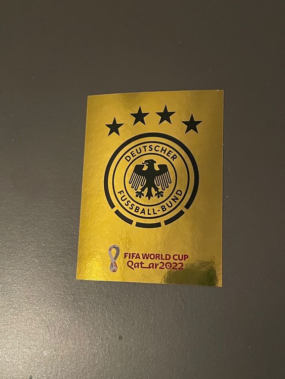 Wm Panini 2022 Deutschland Wappen Kaufen Auf Ricardo