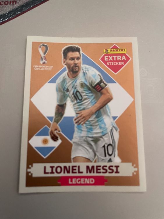 Panini Wm Extrasticker Bronce Lionel Messi Acheter Sur Ricardo