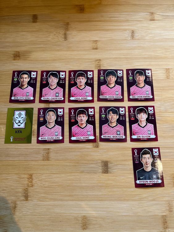 Panini WM 2022 Sammelbilder Korea Kaufen Auf Ricardo