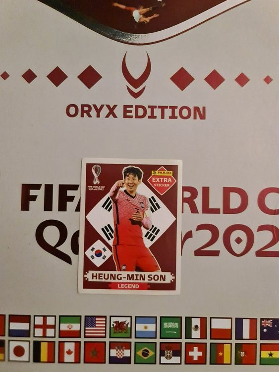 Panini Extra Sticker Qatar 2022 Heung Min Son BASE Kaufen Auf Ricardo