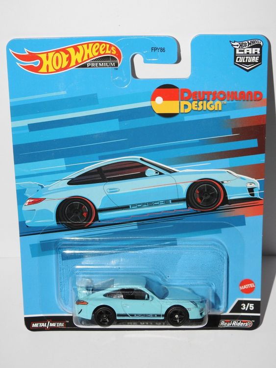 HOT WHEELS PREMIUM PORSCHE 911 GT3 RS DEUTSCHLAND DESIGN Acheter