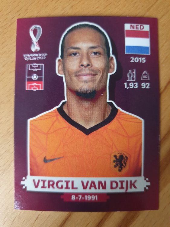 Panini WM 2022 NED 9 Kaufen Auf Ricardo