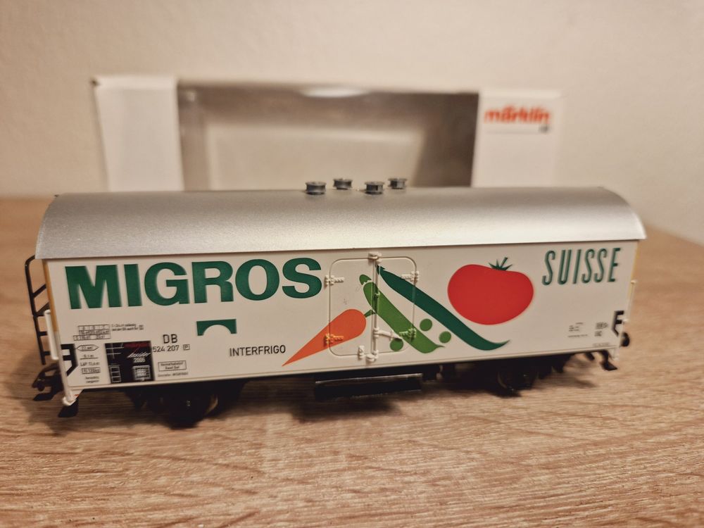 Märklin 48150 Kühlwagen Migros Suisse H0 Acheter sur Ricardo