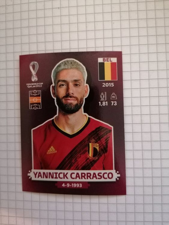 Panini Qatar Bel Yannick Carrasco Kaufen Auf Ricardo