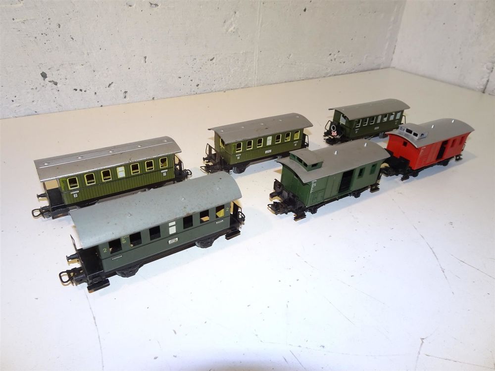 6 Märklin Blech Personenwagen diverse HO Kaufen auf Ricardo