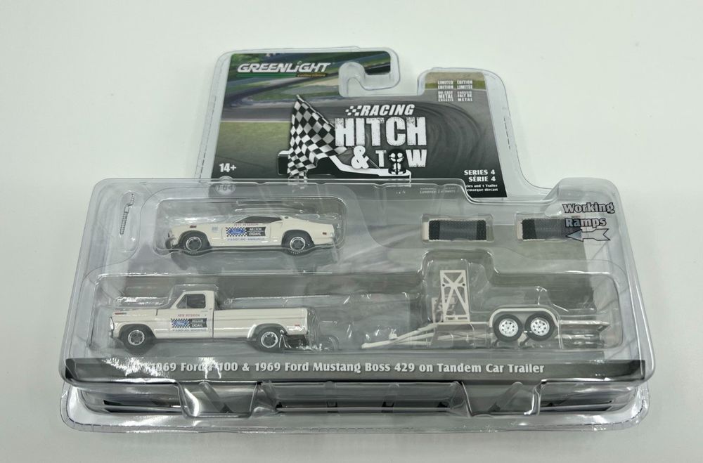 Greenlight Racing Hitch Tow Series Mustang Boss Acheter