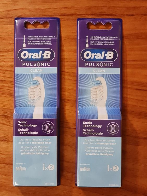 Oral B Pulsonic Clean B Rstenk Pfe Kaufen Auf Ricardo