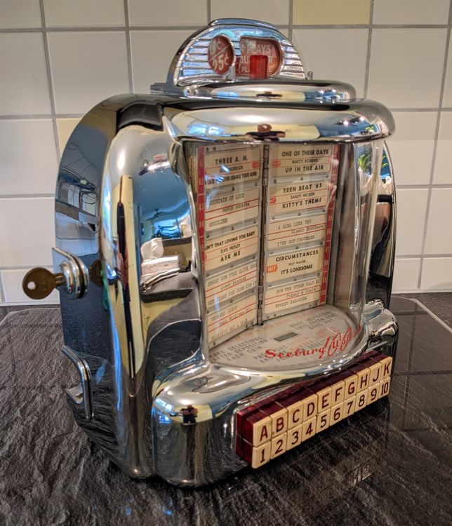 Er Jahre Seeburg W Wall O Matic Wallbox Jukebox Acheter Sur