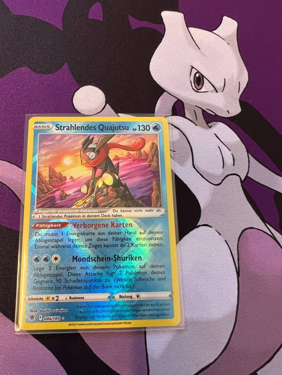 Strahlendes Quajutsu ASR 046 Pokemon Astralglanz Kaufen Auf Ricardo