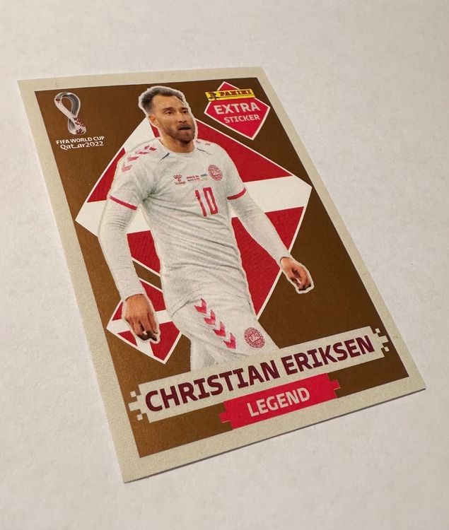 Panini Extra Sticker FIFA WM 2022 Christian Eriksen Acheter Sur Ricardo