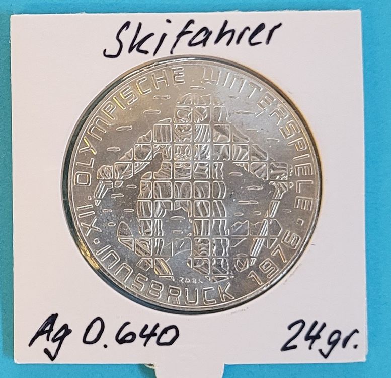 100 Schilling 1975 SCHIFAHRER Silber 640 24gr Kaufen Auf Ricardo