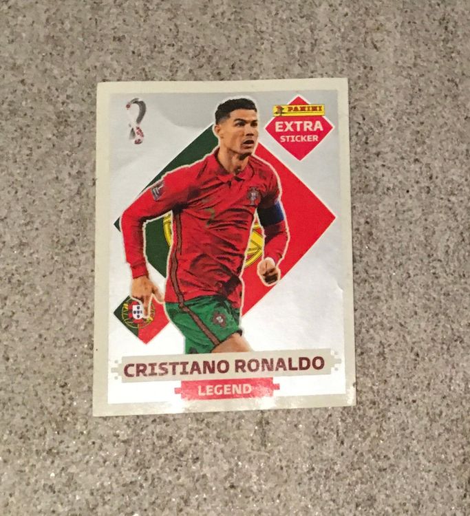 Panini Extra Sticker Legend Cristiano Ronaldo Silber Acheter Sur Ricardo