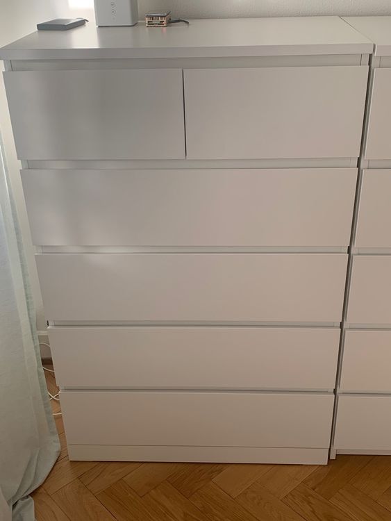 Malm Kommode Ikea Kaufen Auf Ricardo