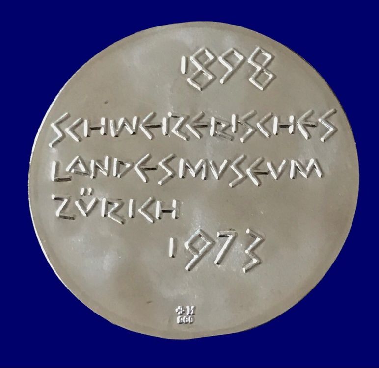 Silber Medaille Hans Erni Landesmuseum Zürich Kaufen auf Ricardo