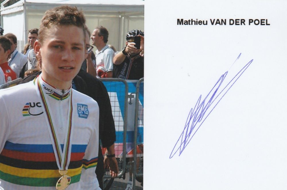 MATHIEU VAN DER POEL Autographe Original Kaufen Auf Ricardo