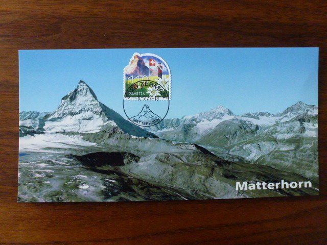 Maximumkarte Typisch Schweiz Matterhorn Et Ort Acheter Sur Ricardo