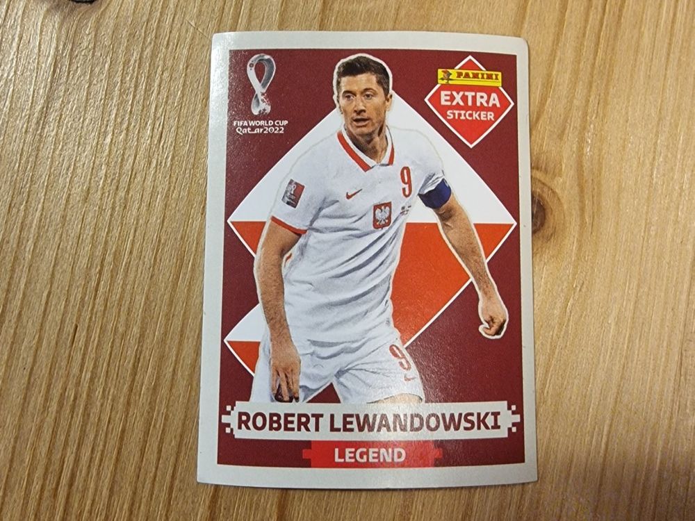 Panini Robert Lewandowski Legend Extra Sticker Basis Acheter Sur