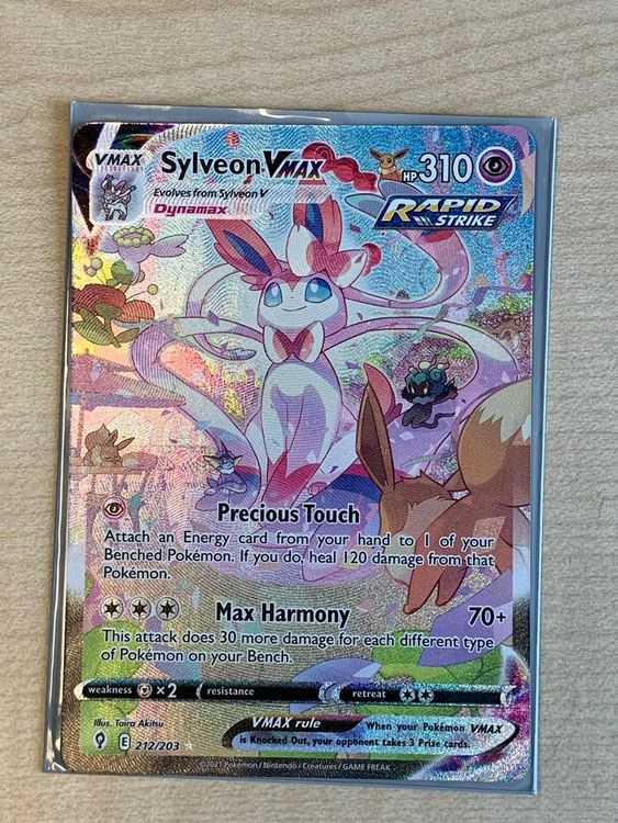 Pok Mon Evolving Skies Sylveon Vmax En Kaufen Auf Ricardo