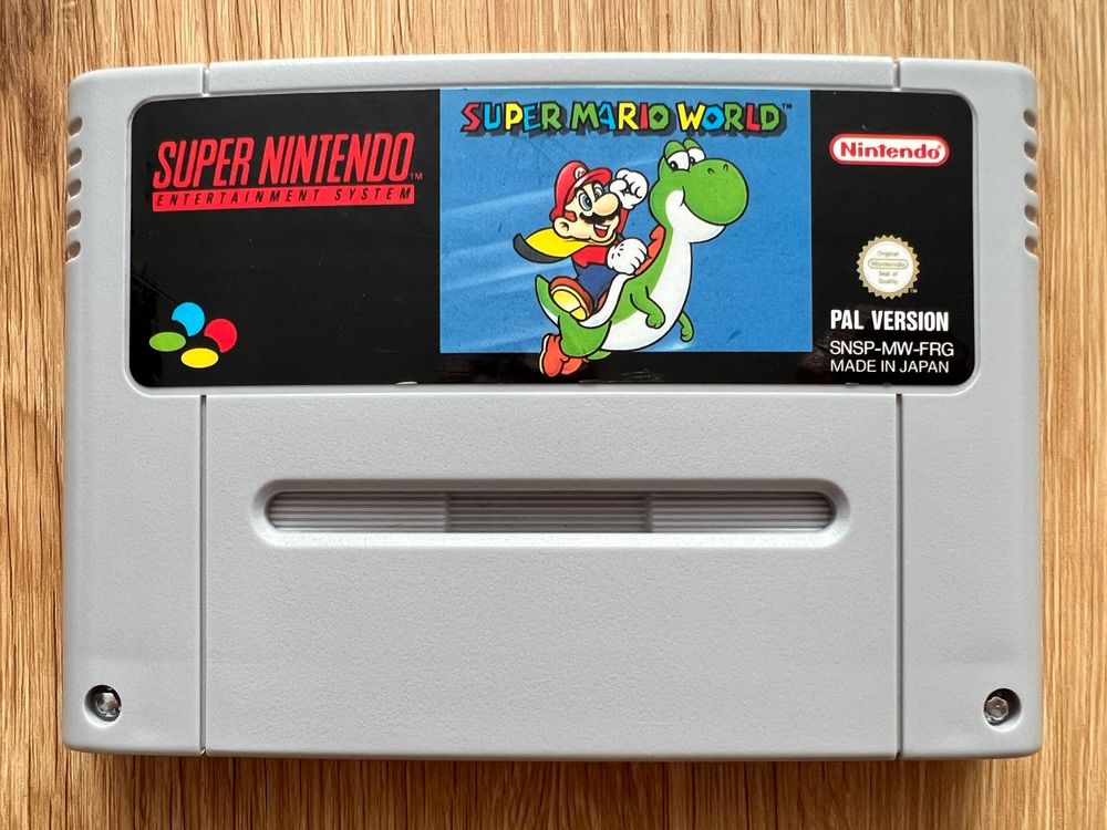 Super Mario World für Nintendo SNES TOP Kaufen auf Ricardo