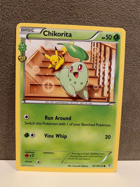 Pokemon Chikorita Radiant Generations ENG RC1 RC32 Kaufen Auf Ricardo