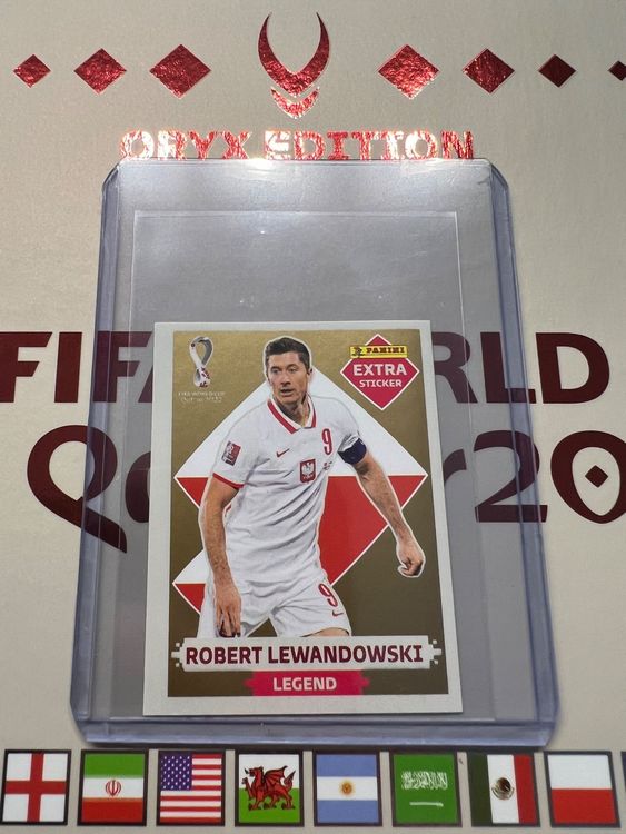 Panini Extra Sticker Robert Lewandowski Gold Kaufen Auf Ricardo