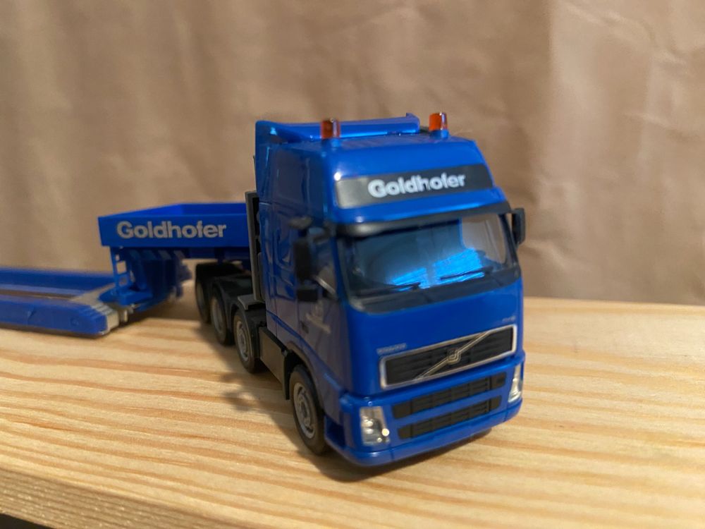 Herpa Schwerlast Lkw Volvo Fa Goldhofer Kaufen Auf Ricardo