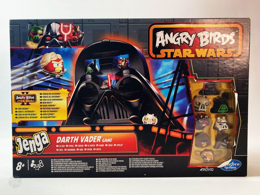 Angry Birds Star Wars Jenga Spiel Hasbro Darth Vader Ovp Kaufen Auf