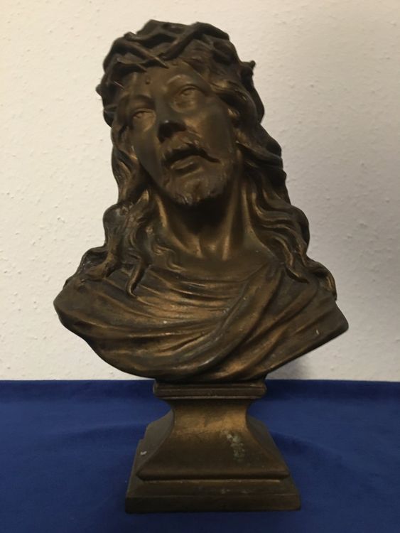 Antike Bronze Christus B Ste Signiert Beroude Kaufen Auf Ricardo