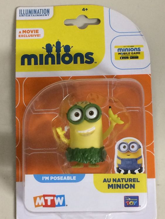 Au Naturel Minion Cm Minions Action Figure New Acheter Sur Ricardo