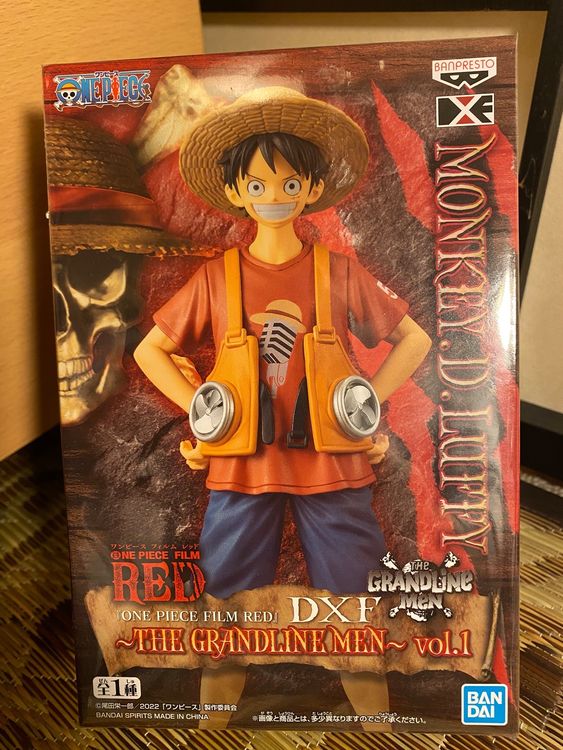 Monkey D Ruffy One Piece Figur Film Red Inkl Box Acheter Sur