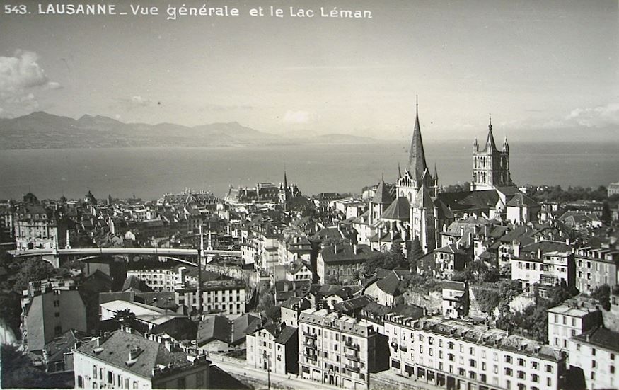 LAUSANNE Vue générale et le Lac Léman Kaufen auf Ricardo