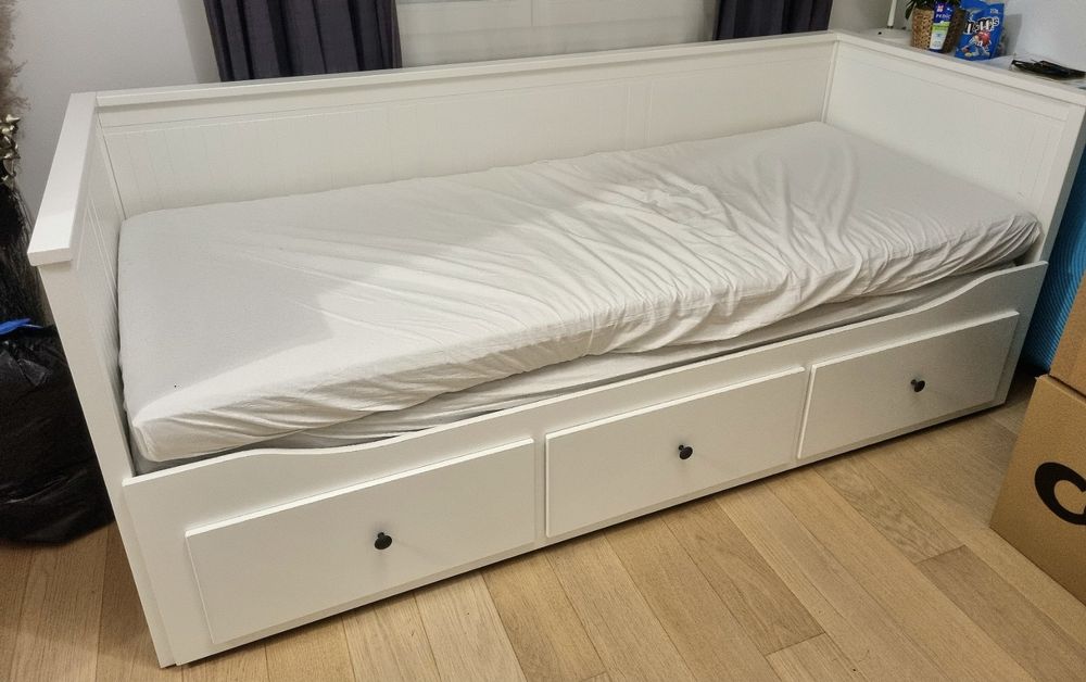 IKEA Bett HEMNES inkl 2 Matratzen mit Leintücher Kaufen auf Ricardo