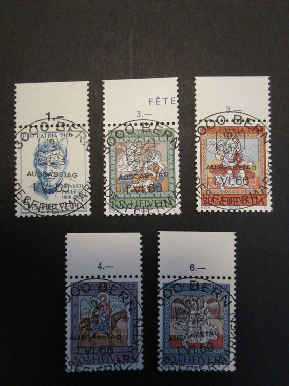 Pro Patria 1966 Vollstempel ET Kaufen Auf Ricardo