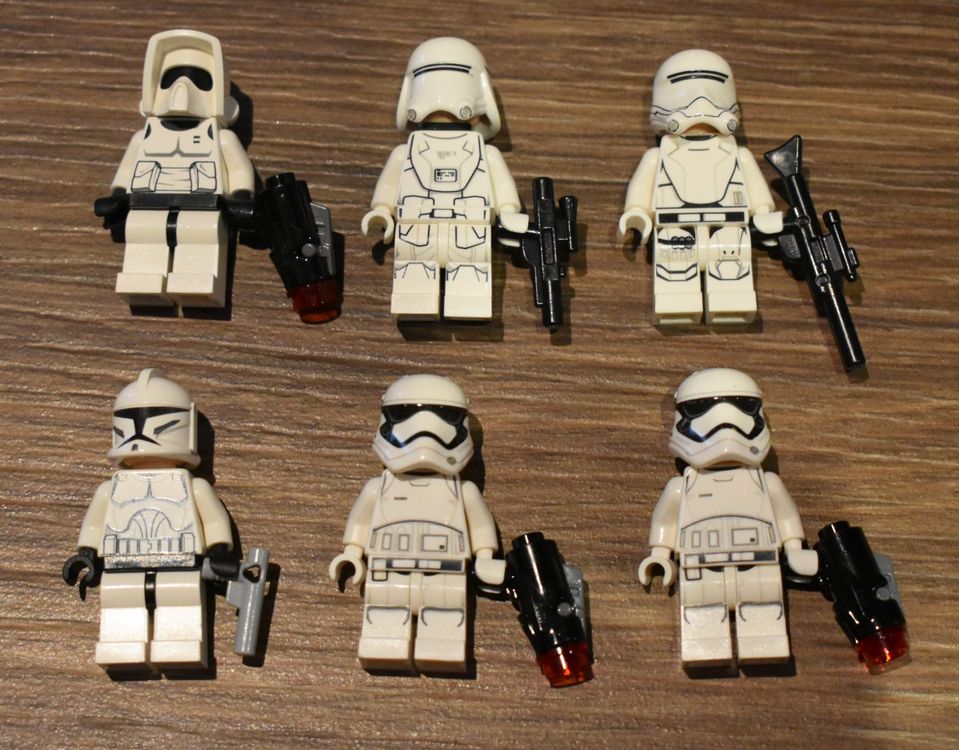 Lego Star Wars Minifiguren Clone Trooper Mix Kaufen Auf Ricardo