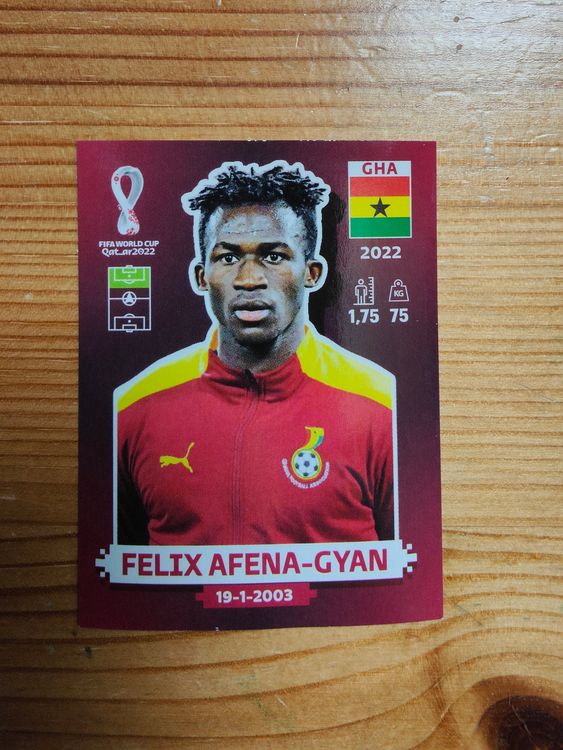 Panini WM 2022 GHA 16 Kaufen Auf Ricardo