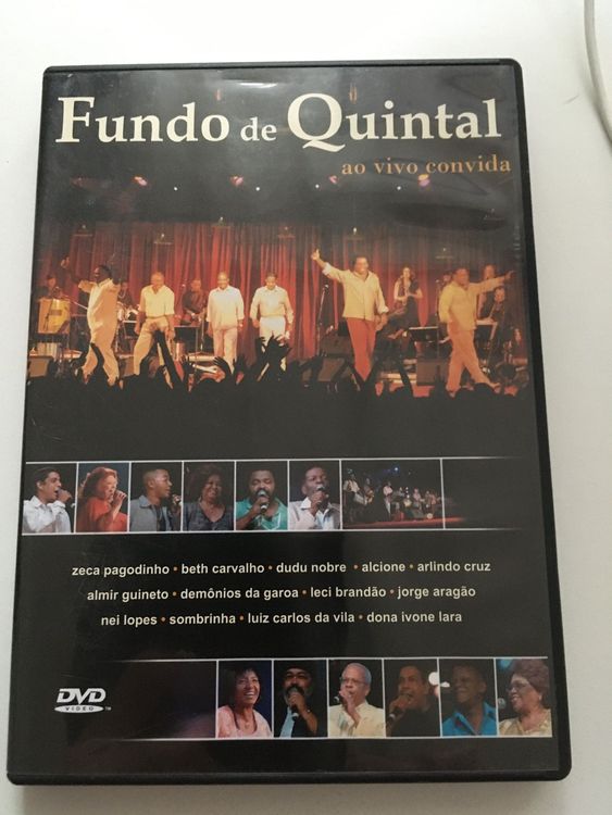 Fundo De Quintal Fundo De Quintal Ao Vivo Convida Dvd Kaufen Auf