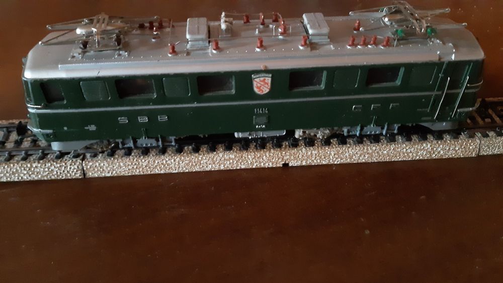 Maerklin E Lok Ae 6 6 Schaffhasen Gruen SBB AC Analog Acheter Sur Ricardo