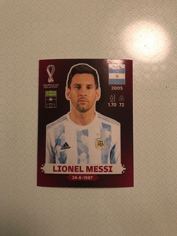 Panini WM 2022 Lionel Messi Kaufen Auf Ricardo