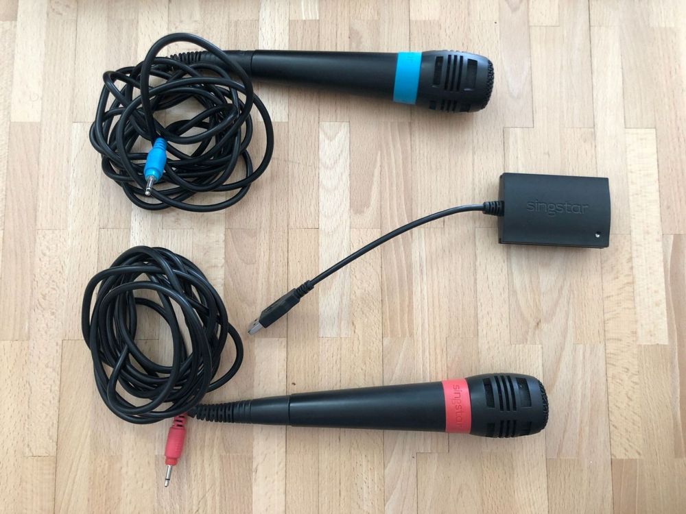 Singstar Mikrofone Original PS 3 Und 4 Kaufen Auf Ricardo