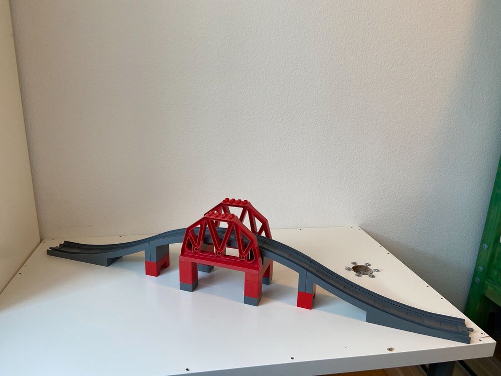 Lego Duplo Schiene Brücke Kreuzung Weiche Bahnübergang Kaufen auf Ricardo