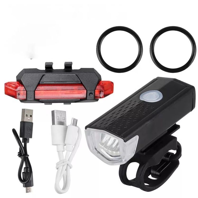 Fahrrad Front R Ck Led Licht Per Usb Aufladbar Fabrikneu Kaufen