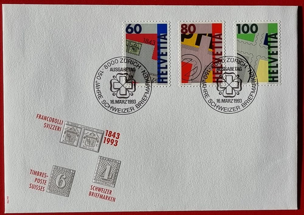 Jahre Schweizer Briefmarken Fdc Kaufen Auf Ricardo