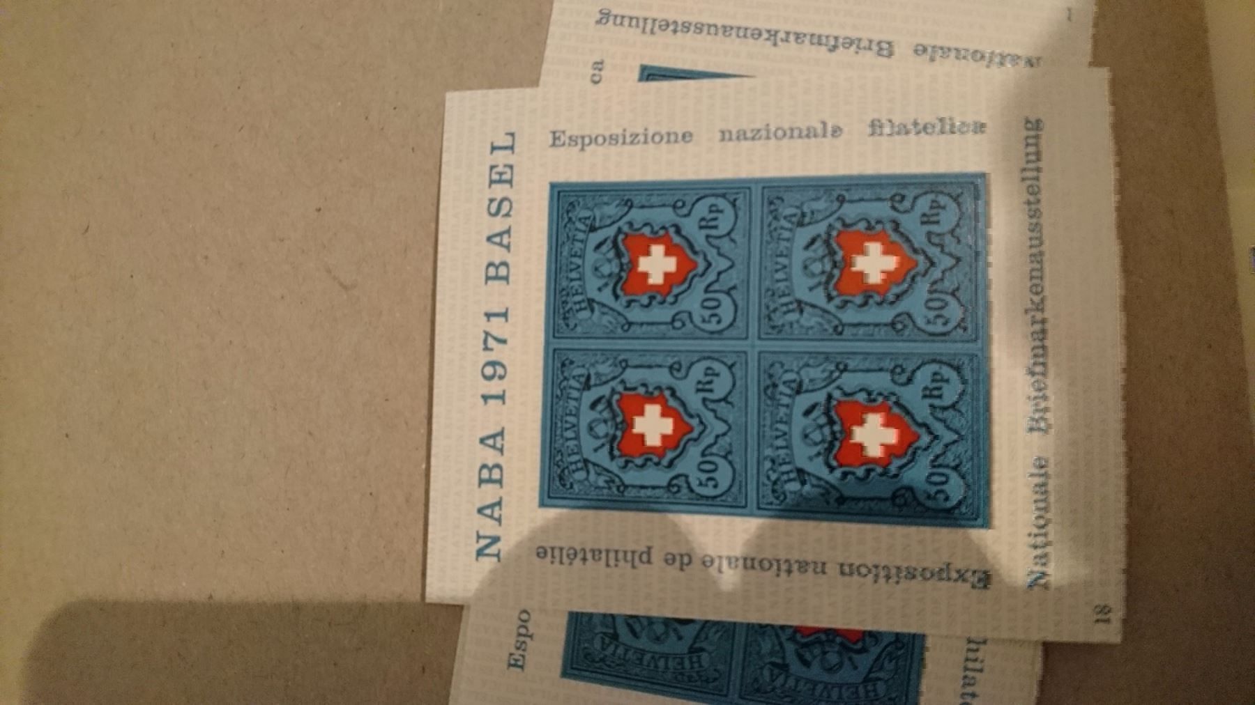 Briefmarken CH NABA 1971 Basel Kaufen Auf Ricardo