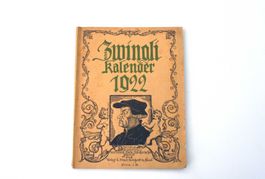 Zwingli Kalender 1922 - Antikes Heft Schweizer Geschichte