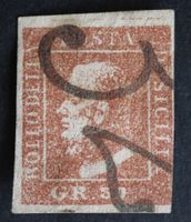 Sizilien MNr. 7b 50 Grana gestempelt