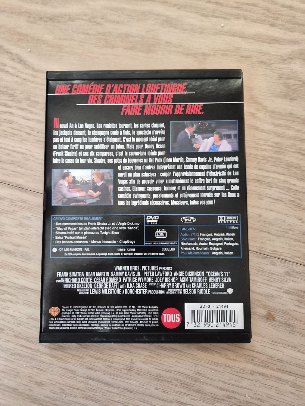 Alle DVDs: Dvd l'inconnu de Las Vegas – Gebraucht aus La Joux FR von car_ck96 2