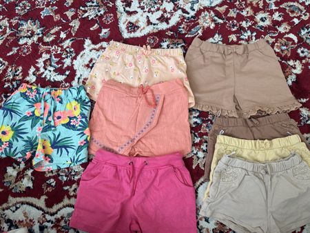 Sommer-Shorts-Set 92-104 für Mädchen